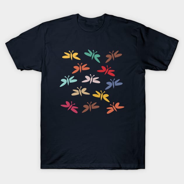Butterflies T-Shirt by majoihart